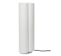 Lampadaire, Boe, argent, abat-jour en papier washi, Ø27cm, H80cm-Ferm Living