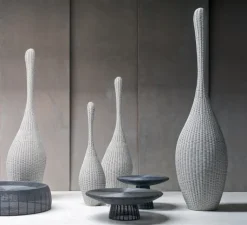 Lampadaire*Gervasoni Lampadaire, Bolla M, , Ø40cm, H155cm - blanc