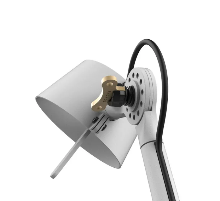 Lampadaire*Tonone Lampadaire, Bolt10, , LED, dim, 2700K, 640 lm, L10cm, H139,6cm - blanc brume