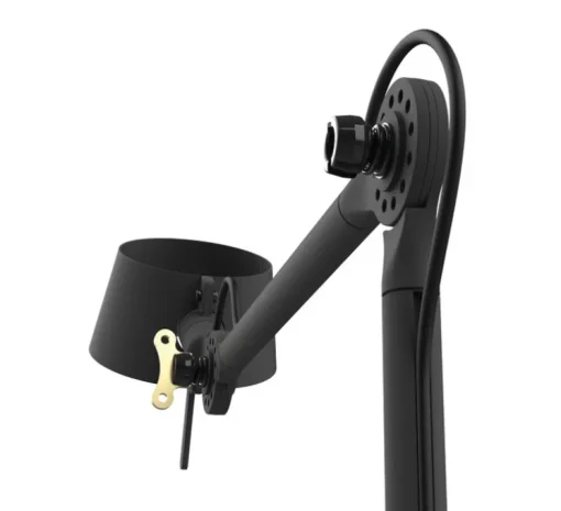 Lampadaire, Bolt10, noir ombré, LED, dim, 2700K, 640 lm, L10cm, H139,6cm - Tonone