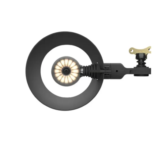 Lampadaire, Bolt10, noir ombré, LED, dim, 2700K, 640 lm, L10cm, H139,6cm - Tonone