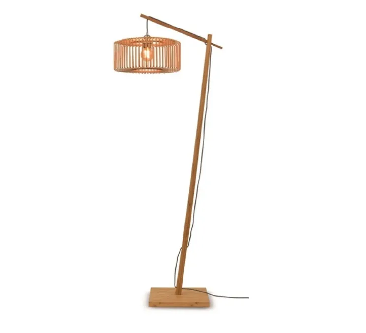Lampadaire, Bromo small, naturel, Ø40cm, H176cm - Good&Mojo