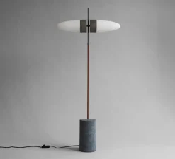 Lampadaire*101 Copenhagen Lampadaire, Bull, , L65cm, H140cm - gris, blanc
