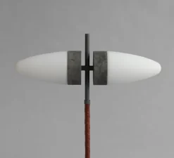 Lampadaire*101 Copenhagen Lampadaire, Bull, , L65cm, H140cm - gris, blanc