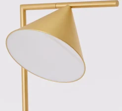 Lampadaire, Captain Flint, laiton, LED, 2700K, 557lm, Ø37,3cm, H153cm - Flos