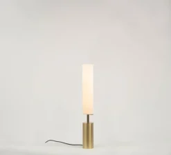 Lampadaire*CVL Lampadaire, Clope 09-40, , LED, 2700K, 855 lm, Ø9cm, H67,5cm - laiton