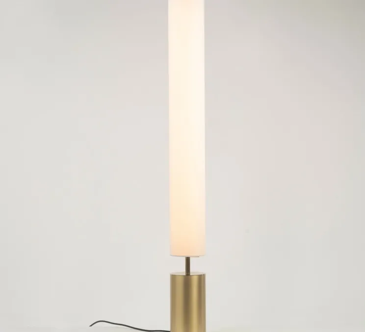 Lampadaire, Clope 14-100, laiton, LED, 2700K, 2320 lm, Ø14cm, H132,5cm - CVL