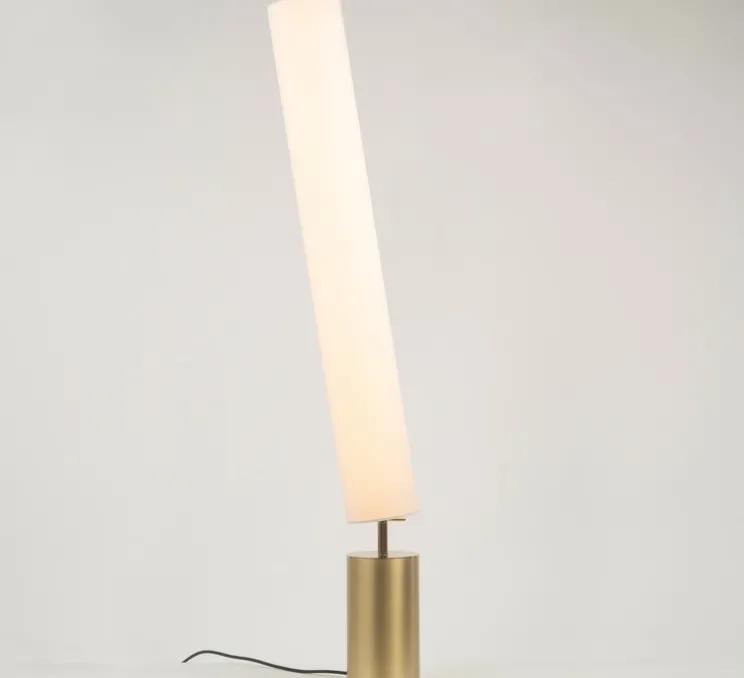 Lampadaire, Clope 14-100, laiton, LED, 2700K, 2320 lm, Ø14cm, H132,5cm - CVL