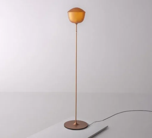 Lampadaire, Contour 225, jaune citrine, LED, dim, 1800-3000K, Ø30cm, H151cm - A-N-D