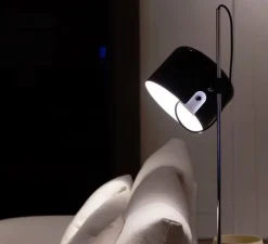 Lampadaire*Oluce Lampadaire, Coupé, , H140cm - noir