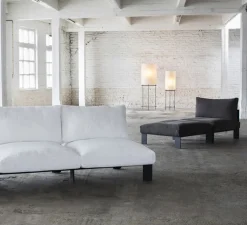 Lampadaire, Cylinder, blanc, noir,, Ø40cm, H150cm - Serax