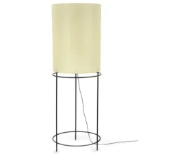 Lampadaire, Cylinder, blanc, noir,, Ø60cm, H180cm - Serax