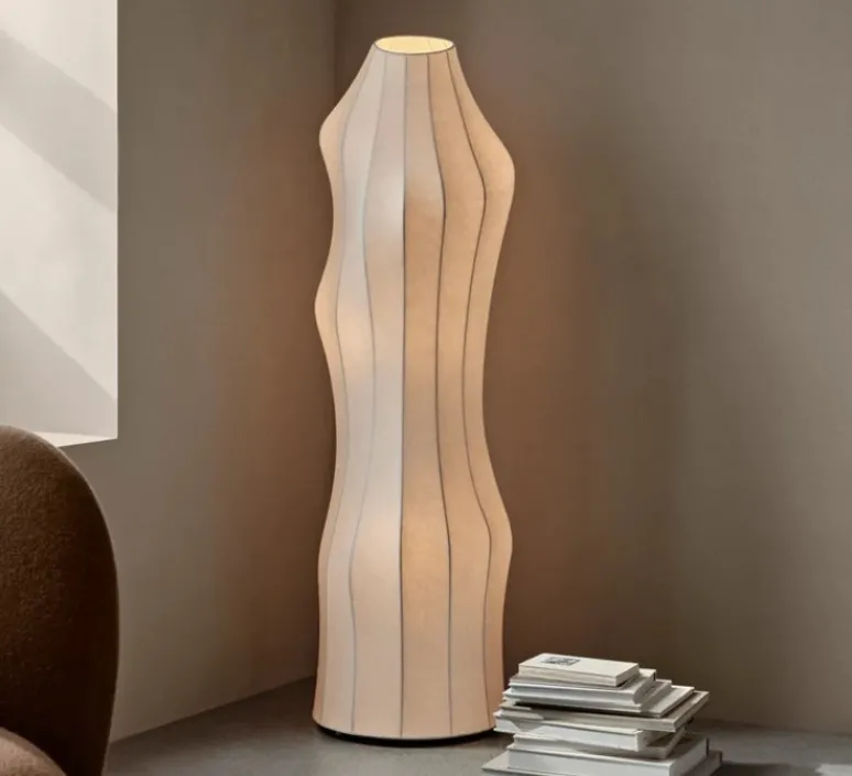 Lampadaire*Ferm Living Lampadaire, Dae, , Ø41,3cm, H140cm - blanc