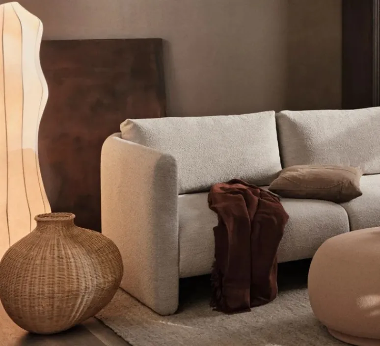 Lampadaire*Ferm Living Lampadaire, Dae, , Ø41,3cm, H140cm - blanc