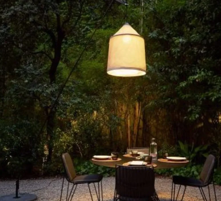 Lampadaire*Marset Lampadaire de jardin, JAIMA, , IP65, LED, Ø54cm, H307cm - beige