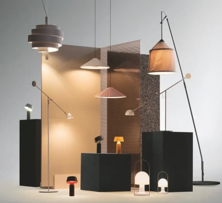 Lampadaire*Marset Lampadaire de jardin, JAIMA, , IP65, LED, Ø54cm, H307cm - beige