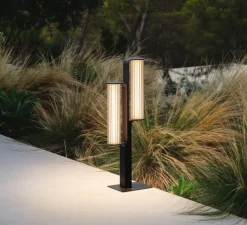 Lampadaire*Vibia Lampadaire d'extérieur, Class, 2805, , IP65, LED, dim, DALI, 2700K, 2376 lm, L22cm, H78,5cm - noir mat