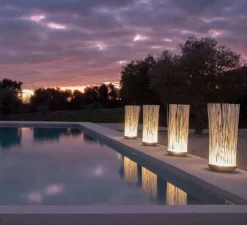 Lampadaire*Karman Lampadaire d'extérieur, Don't touch, , LED, Ø42cm, H108cm - gris