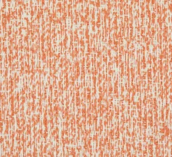 Lampadaire d'extérieur, Lagoon, small, abat-jour orange Noumea Goyave, tissu Pierre Frey, structure laquée noire et cuivre, IP68, Ø15cm, H101,5cm - Contardi