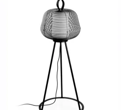 Lampadaire*Faro Lampadaire d'extérieur, Nara, , IP65, Ø56cm, H120cm - noir