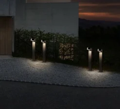 Lampadaire*Light Point Lampadaire d'extérieur, Orbit garden 2 , , LED, 3000K, 360 lm, L19cm, H85cm - noir