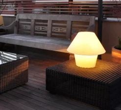 Lampadaire*Faro Lampadaire d'extérieur, Versus, , H124cm, IP44 - blanc