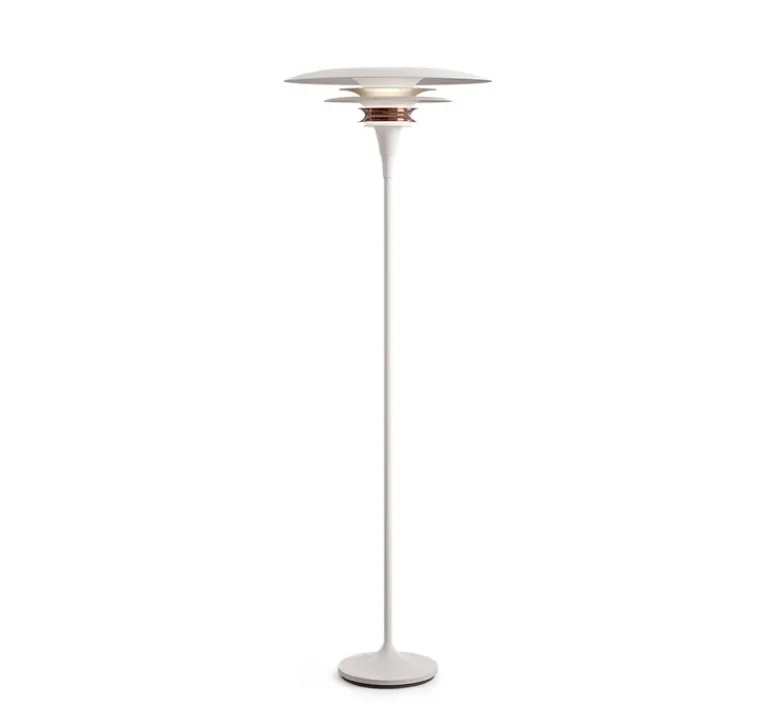 Lampadaire*Belid Lampadaire, Diablo, , Ø50cm, H149,3cm - blanc et rose gold