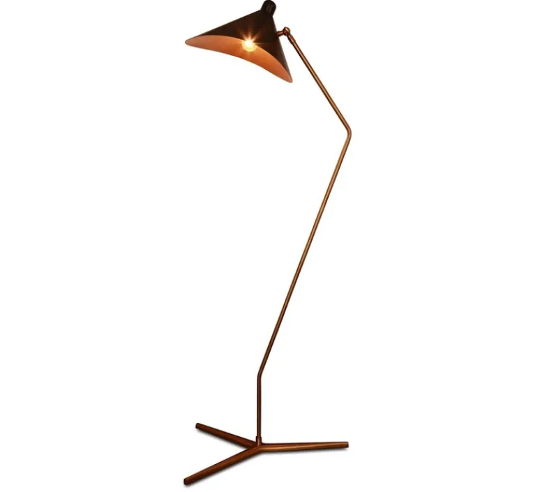 Lampadaire*Gong Lampadaire, Dino, , Ø60cm, H157cm - noir