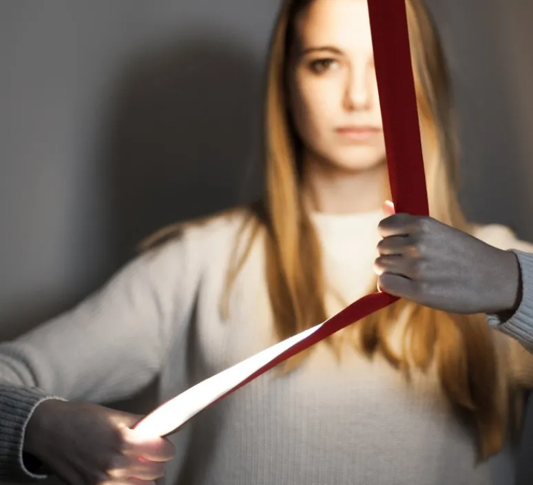 Lampadaire*Martinelli Luce Lampadaire, Elastica, , IP40, LED, dim, 2700K, 2662 lm, L3,5cm, H300cm - rouge