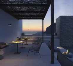 Lampadaire*Axolight Lampadaire, Float, , IP55, LED, 2700K, 200lm, Ø13,5cm, H117,7cm - noir