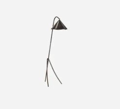 Lampadaire, Flola, marron antique, Ø30cm, H130cm - House Doctor