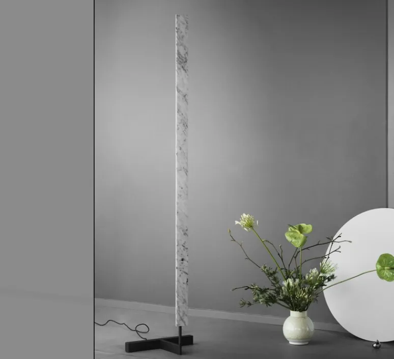 Lampadaire*Anour Lampadaire, F-Model, , LED, dim, 2700K, 2050 lm, L37cm, H164cm - blanc