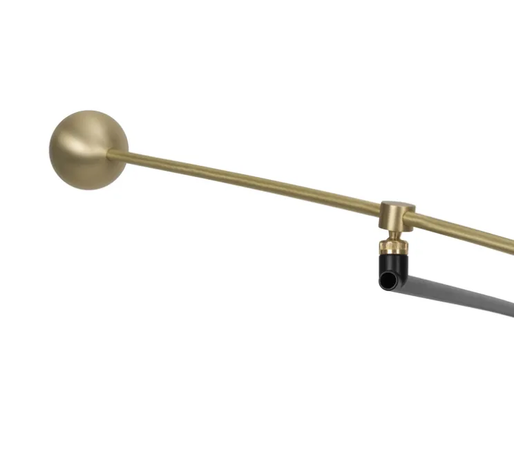 Lampadaire, G1 Guariche Large, blanc, L115cm, H175cm - Sammode