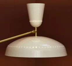 Lampadaire, G1 Guariche Large, craie, L115cm, H175cm - Sammode