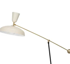 Lampadaire, G1 Guariche Large, craie, L115cm, H175cm - Sammode