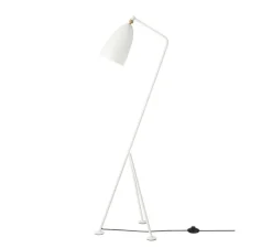 Lampadaire*Gubi Lampadaire, Gräshoppa, blanc, L39cm, H132cm - Albâtre