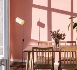 Lampadaire*Faro Lampadaire, Guadalupe, , L25cm, H150cm - beige