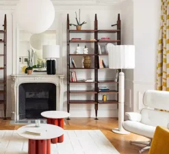 Lampadaire*Cosin Lampadaire, Guimauve, , Ø47cm, H170cm - crème