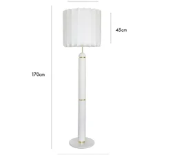 Lampadaire*Cosin Lampadaire, Guimauve, , Ø47cm, H170cm - crème