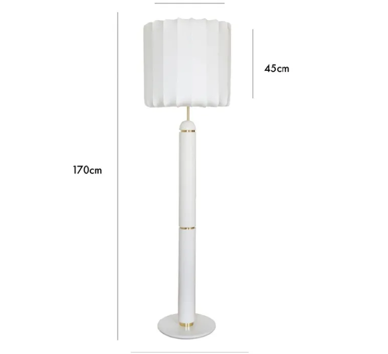 Lampadaire*Cosin Lampadaire, Guimauve, , Ø47cm, H170cm - crème