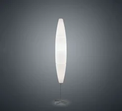 Lampadaire*Foscarini Lampadaire, Havana, , Ø23cm, H172cm - blanc et aluminium