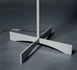 Lampadaire*Foscarini Lampadaire, Havana, , Ø23cm, H172cm - blanc et aluminium