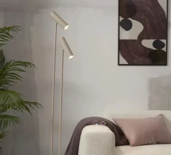 Lampadaire, Havana, sable, l30cm, H161cm - It's about Romi