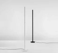 Lampadaire*Artemide Lampadaire, Ilio Mini, , LED, 2700K, 2500lm, Ø22cm, H175cm - noir
