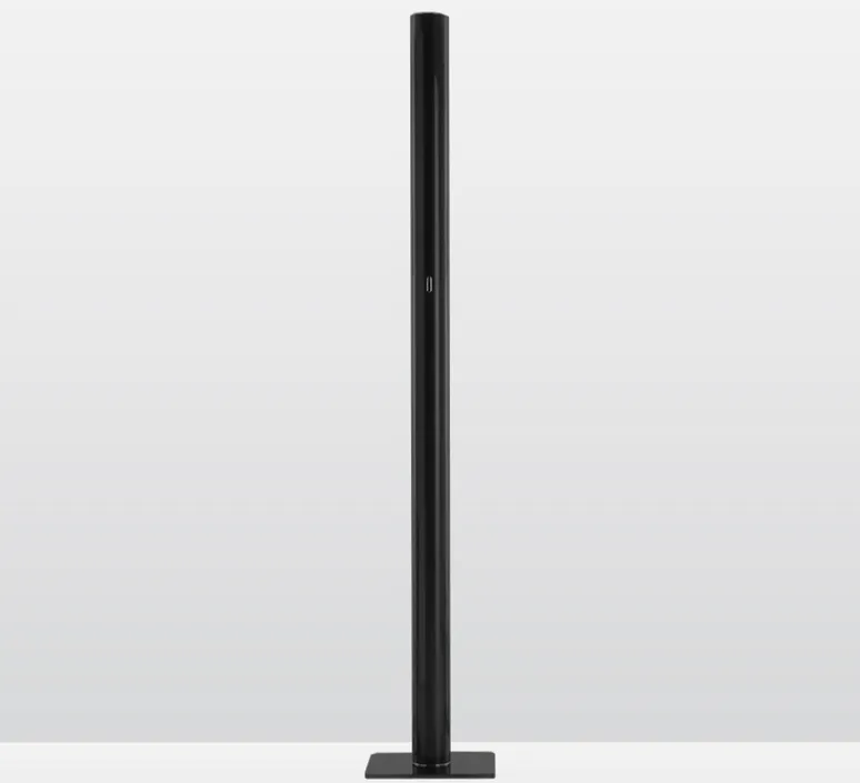 Lampadaire*Artemide Lampadaire, Ilio, , LED, 2700K, 3332lm, dimmable, Ø30cm, H175cm - noir