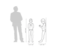 Lampadaire*Seletti Lampadaire, Innerglow, , L37cm, H121cm - blanc