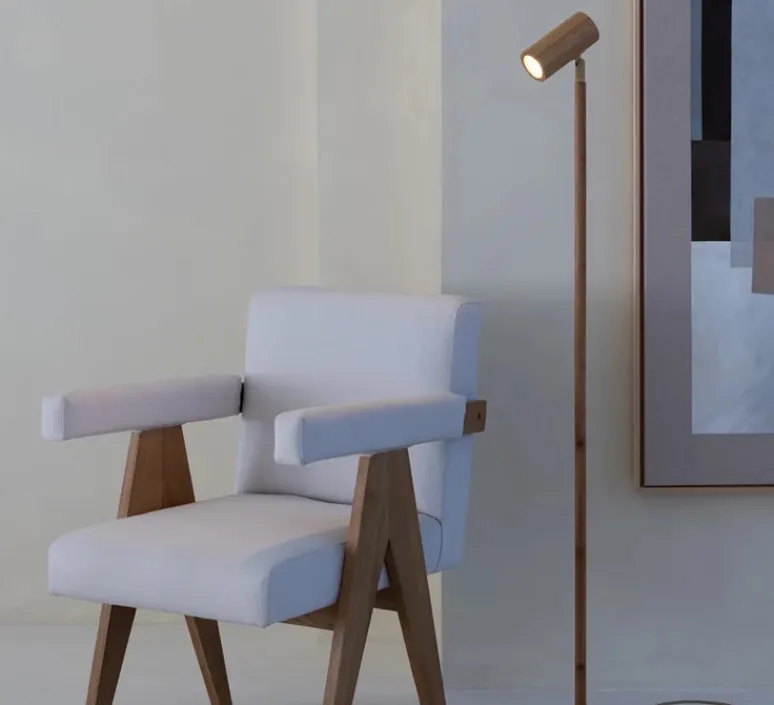 Lampadaire*Good&Mojo Lampadaire, Java, , Ø23cm, H141cm - naturel