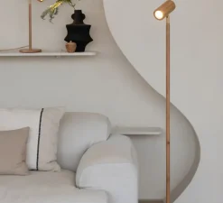 Lampadaire*Good&Mojo Lampadaire, Java, , Ø23cm, H141cm - naturel