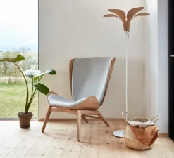 Lampadaire*Umage Lampadaire, Jazz, , Ø65cm, H140cm - bois chêne