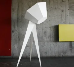 Lampadaire*Fraumaier Lampadaire, Jean, , DIM, H136cm - blanc